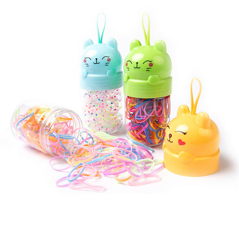 Panda Bottled Girls Elastic Rubber Band